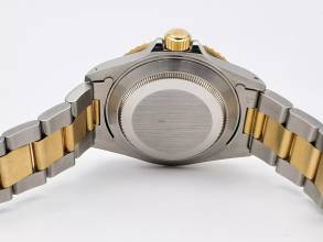 Thumbnail von Rolex Submariner Date Steel gold bluesy Box + Papers 1997