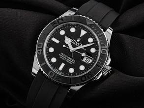 Thumbnail von Rolex Yacht-Master 42 Ref.226659 2019 Full Set wie Neu Yacht-Master 18kt Weißgold 172g Kautschuk Faltschließe