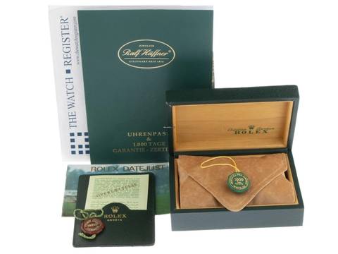  Rolex Datejust 36 Ref.16233 1991 Box&Beschreibung sehr gut Vintage Datejust 