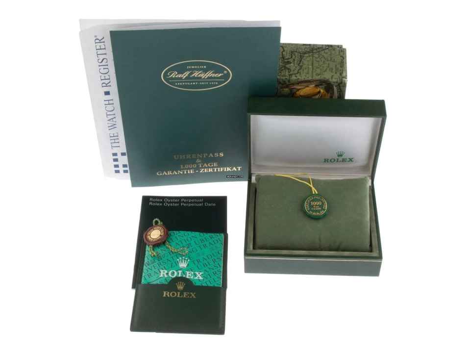  Rolex Oyster Perpetual Lady Ref.67180 1998 Box&Beschreibung sehr gut Vintage Oyster Perpetual Lady Stahl 