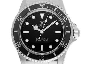 Thumbnail von Rolex Submariner (No Date) Bubble Ref.5513 1964 Box&Beschreibung sehr gut Vintage Submariner No Date Bubble