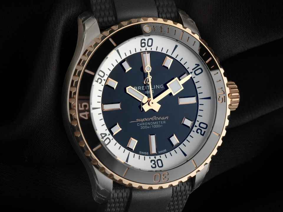  Breitling Superocean Ref.U17375211B1S1 2025 Full Set Ungetragen Superocean Automatic Faltschließe 