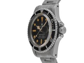 Thumbnail von Rolex Submariner Date Matte Dial Ref.1680 1975 Box&Beschreibung sehr gut Vintage Submariner Date Matte Dial open 6/9