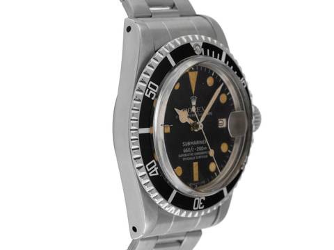  Rolex Submariner Date Matte Dial Ref.1680 1975 Box&Beschreibung sehr gut Vintage Submariner Date Matte Dial open 6/9 