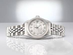 Thumbnail von Rolex Lady-Datejust Stahl Weissgold 750 Diamanten Automatik Gold Damen Stainless Steel 18kt White Gold Jubilé-band Chronometer Oyster