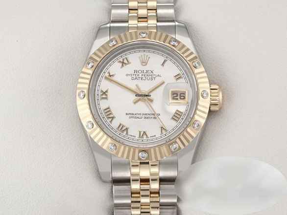  Rolex Lady-Datejust 179313 Stahl Gelbgold 750 Perlmutt Diamanten Automatik Gold 
