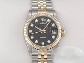 Thumbnail von Rolex Datejust 31 Medium Stahl Gelbgold 750 Diamanten Automatik Stainless Steel 18kt Yellow Gold Stahl Jubilé-band Chronometer Oyster