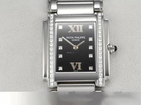  Patek Philippe Twenty~4 Twenty 4 4910 2019 Edelstahl Diamanten Damen Stahl Medium 
