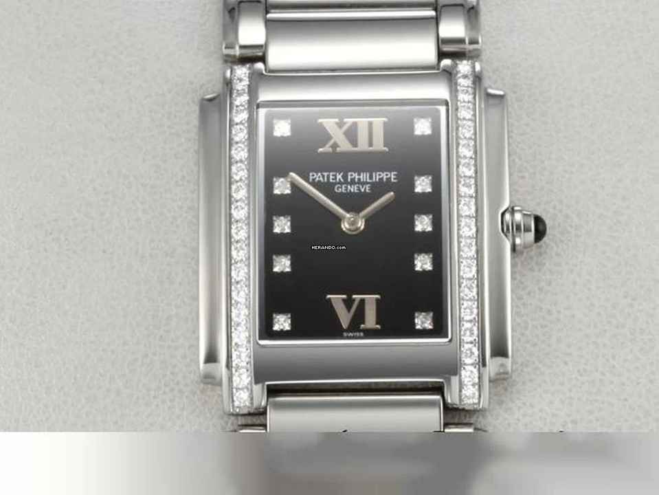  Patek Philippe Twenty~4 Twenty 4 4910 2019 Edelstahl Diamanten Damen Stahl Medium 