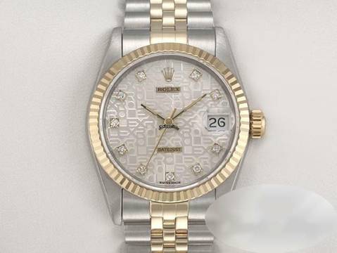  Rolex Datejust 31 Medium Stahl Gelbgold 750 Diamanten Automatik Stainless Steel 18kt Yellow Gold Stahl Jubilé-band Chronometer Oyster 
