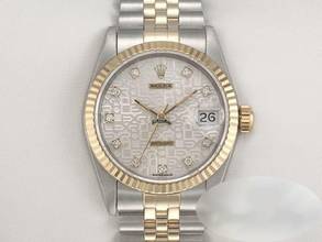 Thumbnail von Rolex Datejust 31 Medium Stahl Gelbgold 750 Diamanten Automatik Stainless Steel 18kt Yellow Gold Stahl Jubilé-band Chronometer Oyster