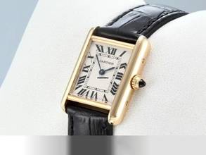 Thumbnail von Cartier Tank Louis Cartier Kleines Modell Gelbgold 750 2015 W1529856 Gold Damen