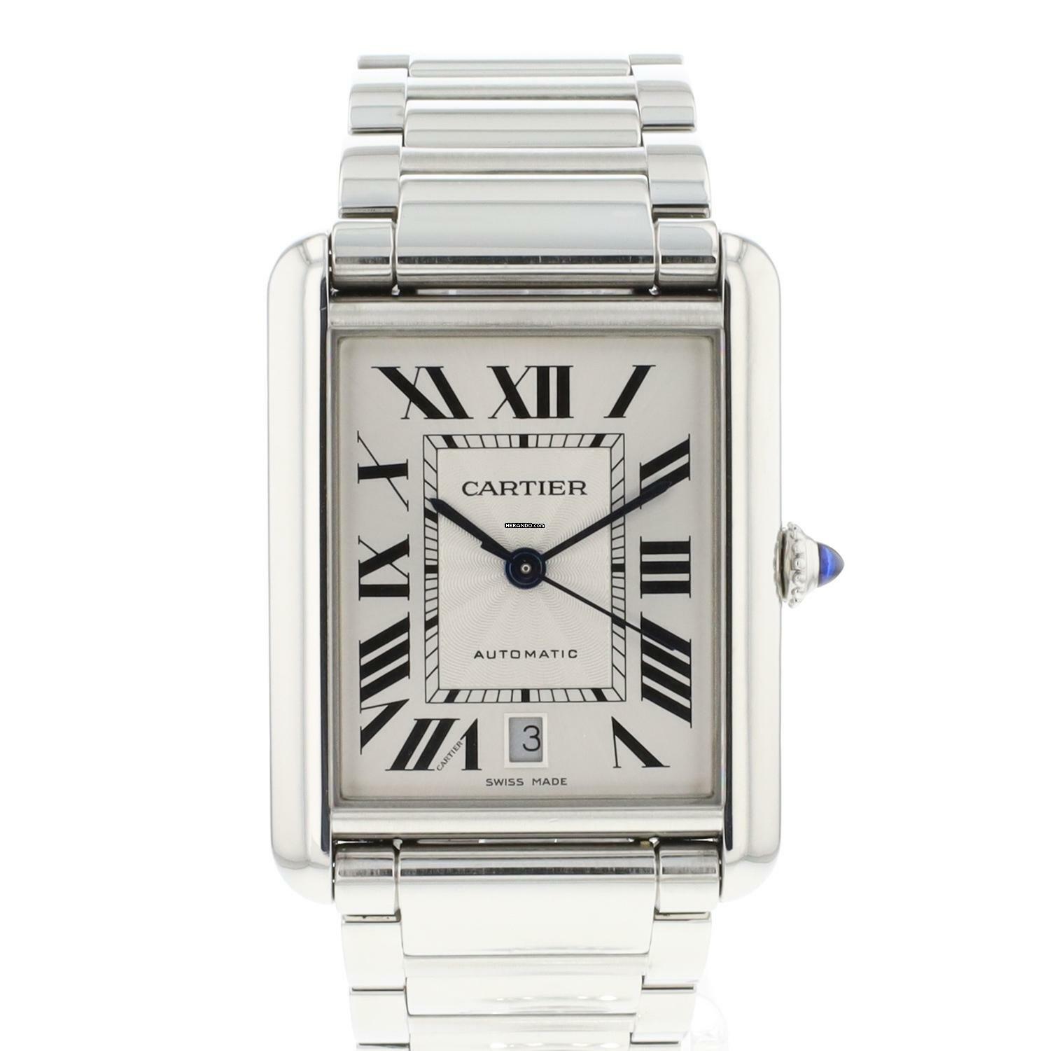  Cartier Tank Must XL Steel 