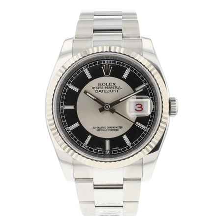  Rolex Datejust 36 Oyster Tuxedo Dial 