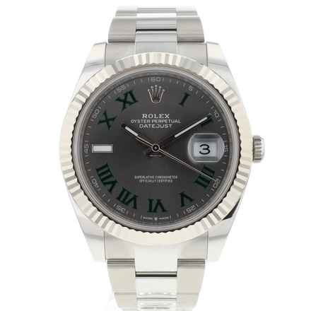  Rolex Datejust 41 Oyster Fluted Wimbledon NEW 2025 
