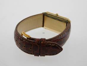 Thumbnail von Jaeger-LeCoultre Reverso Classique Classic mit Onyx Pavee Diamonds Dial. Massiv 18K Gelbgold seltenes Onyx Pavee Diamant Zifferblatt