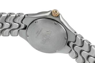 Thumbnail von Ebel Sportwave Stahl / Gold Damenuhr Datum Ref. E6087621