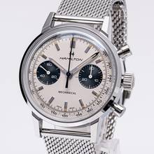 Thumbnail von Hamilton Intra-Matic Chronograph White – H38429110 – NEW & Unworn – 11/2025 Full Set