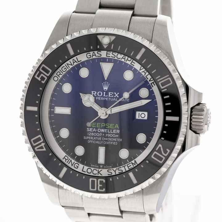  Rolex Sea-Dweller Deepsea Blue 44 – 126660 – like NEW – 12/2020 Full Set 