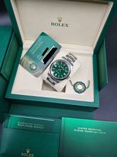 Thumbnail von Rolex Oyster Perpetual 41mm 134300 Green dial Unworn/New Conditon Full Set 12-2025