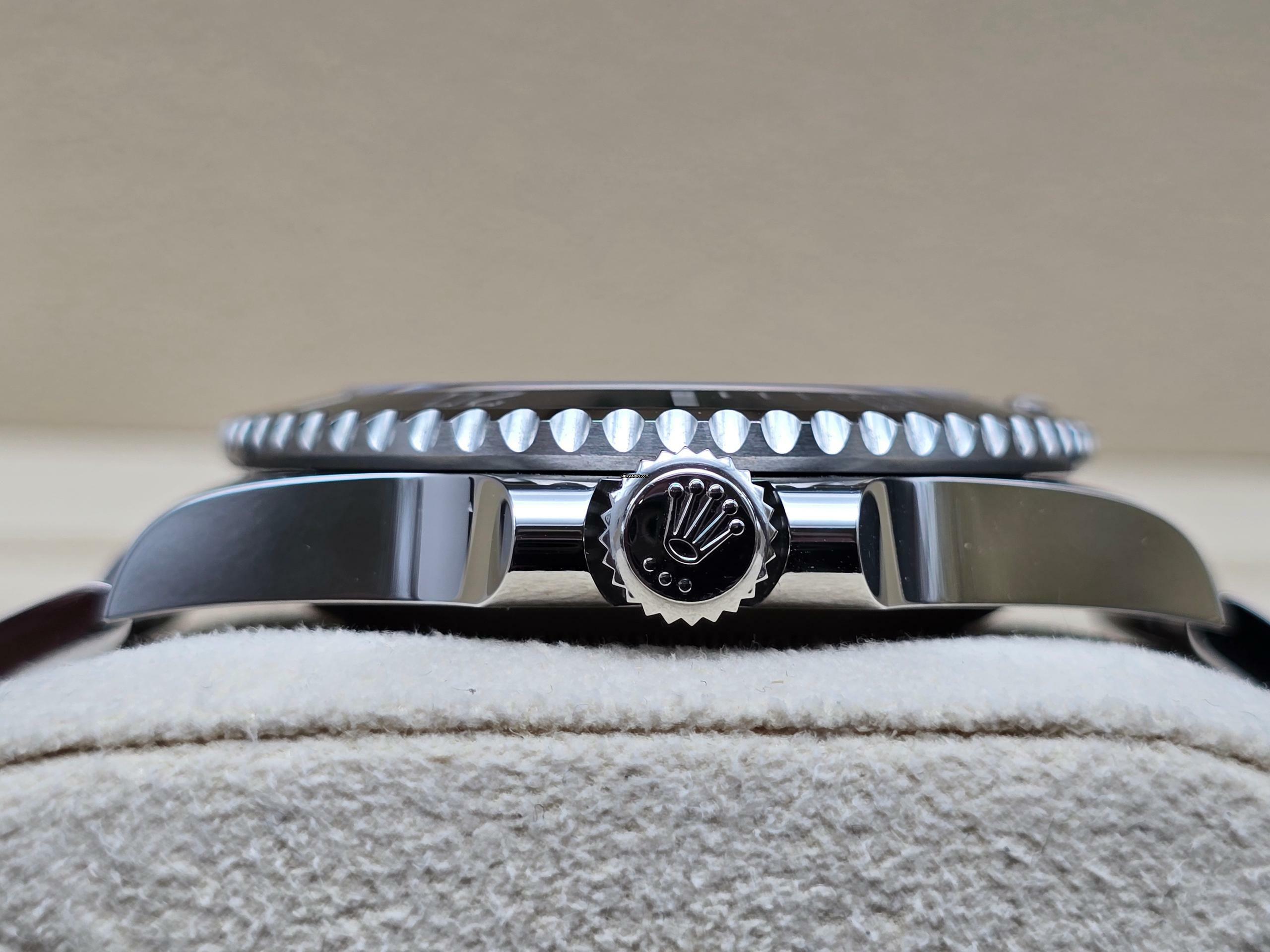 Thumbnail von Rolex Submariner (No Date) 41mm 124060 Chronometer Like New Condition Full Set 1-2023