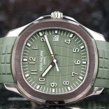 Thumbnail von Patek Philippe Aquanaut Whitegold Khaki Green - like New - Fullset - 2023