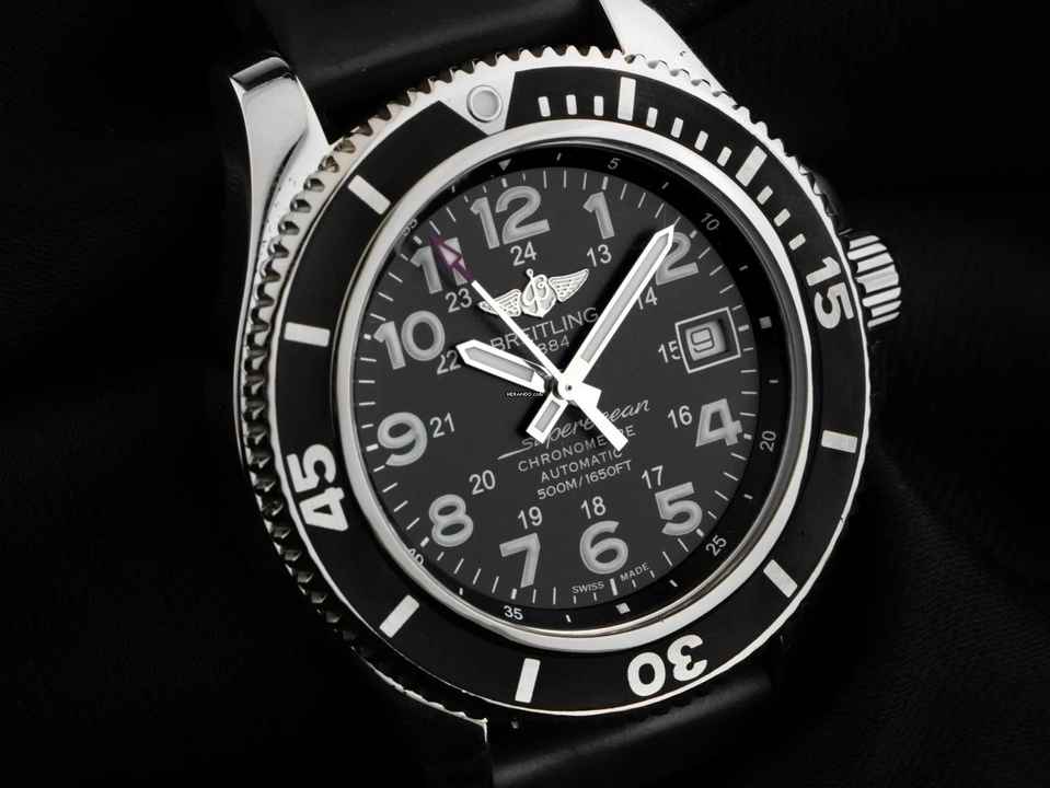  Breitling Superocean II 42 Ref.A17365C9/BD67 2018 Full Set sehr gut Vintage Superocean II 