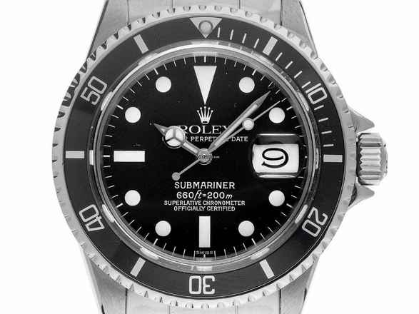  Rolex Submariner Date Ref.1680 1975 Box&Beschreibung sehr gut Vintage Submariner Date 