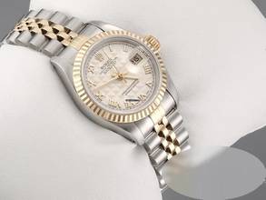 Thumbnail von Rolex Lady-Datejust Edelstahl Gelbgold 750 Automatik Gold Stahl Damen