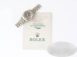 Thumbnail von Rolex Lady-Datejust Edelstahl Gelbgold 750 Diamanten Automatik Gold Stahl Damen
