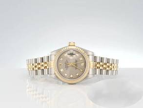 Thumbnail von Rolex Lady-Datejust Edelstahl Gelbgold 750 Diamanten Automatik Gold Stahl Stainless Steel 18kt Yellow Gold Jubilé-band Chronometer Oyster