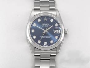 Thumbnail von Rolex Datejust 31 31mm Edelstahl Automatik Diamanten Damenuhr Stahl Stainless Steel Oyster-band Chronometer White Dial