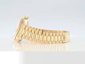 Thumbnail von Rolex Lady-Datejust Gelbgold 750 Diamanten Automatik 18kt Yellow Gold Damen President-band Chronometer Oyster Black Dial