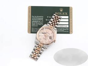 Thumbnail von Rolex Datejust 36 36mm 116231 2012 Stahl Rosegold 750 Diamanten Stainless Steel 18kt Rose Gold Jubilé-band Chronometer Oyster