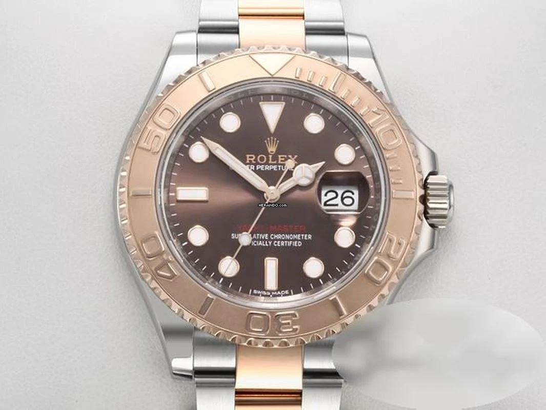Rolex Yacht-Master 40 Mm 116621 Stahl Rosegold 750 2017 Lc100 Automatik Stainless Steel 18kt Rose Gold Oyster-band Chronometer