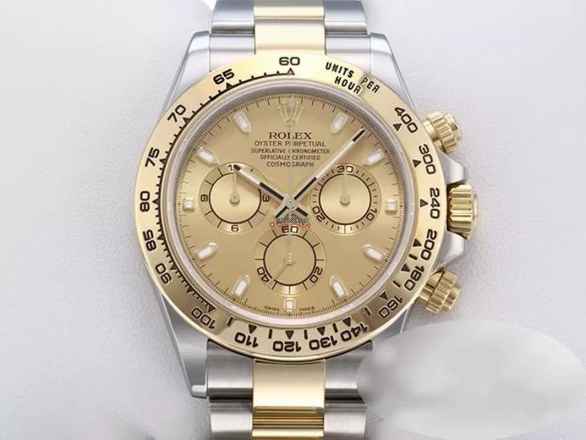  Rolex Daytona 116503 2021 Stahl Gelbgold 750 Chronograph Automatik Gold 
