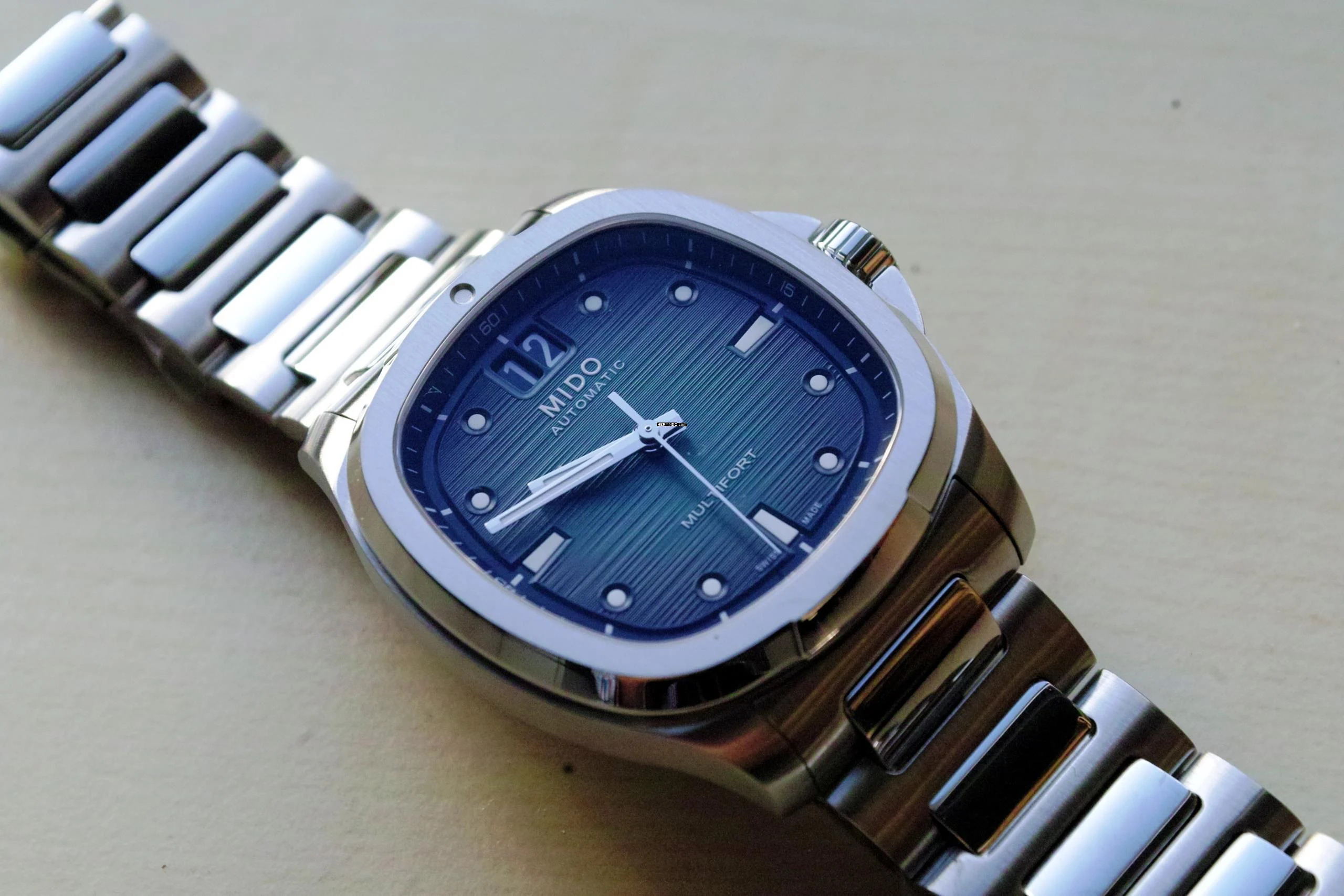 Thumbnail von Mido Multifort TV Big Date Green NEW FULL SET