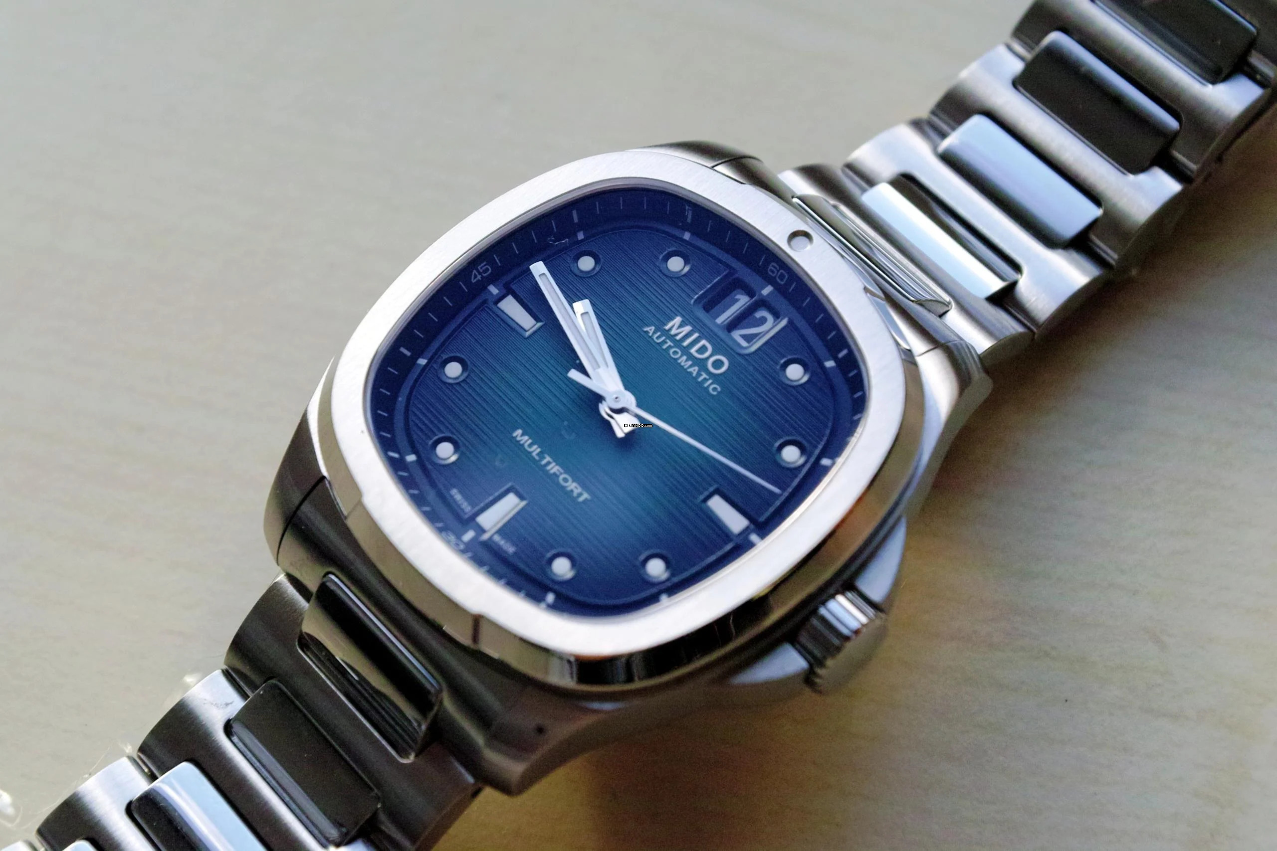 Thumbnail von Mido Multifort TV Big Date Green NEW FULL SET