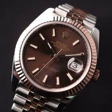 Thumbnail von Rolex Datejust 41 Jubilee Steel / Everose Choco Dial