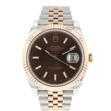 Thumbnail von Rolex Datejust 41 Jubilee Steel / Everose Choco Dial
