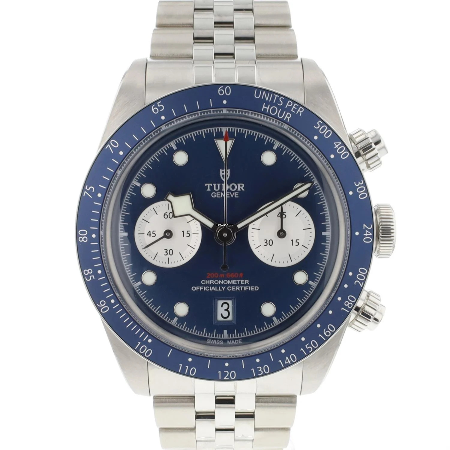  Tudor Black Bay Chrono Blue Dial NEW 