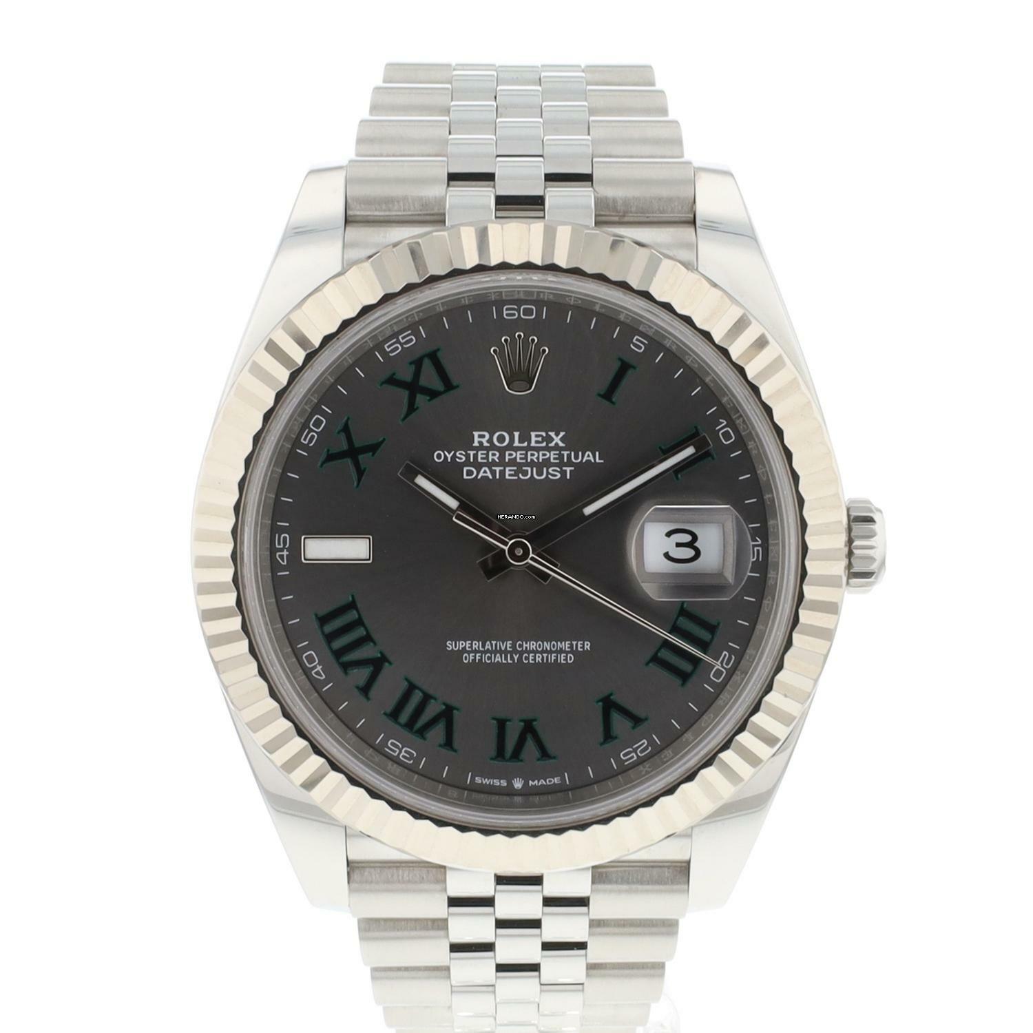  Rolex Datejust 41 Jubilee Wimbledon 