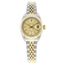 Thumbnail von Rolex Lady-Datejust 26 Steel Gold Jubilee Tapestry Dial