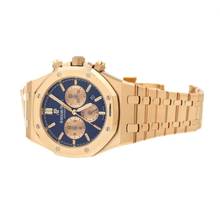 Thumbnail von Audemars Piguet Royal Oak Chronograph Rosegold Blue Dial BJ.2018 inkl. orig. Papiere
