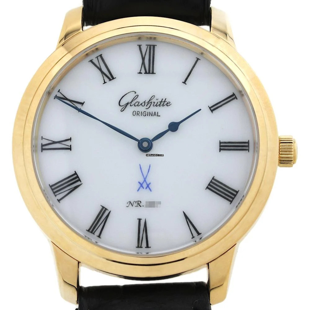 Thumbnail von Glashütte Original Senator Meissen Emaille Meissen