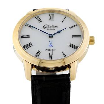  Glashütte Original Senator Meissen Emaille Meissen 