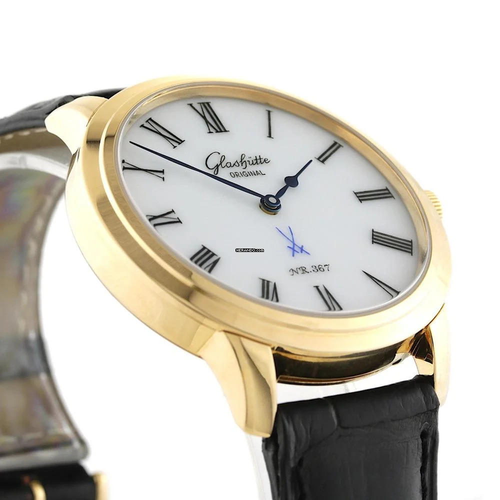 Thumbnail von Glashütte Original Senator Meissen Emaille Meissen