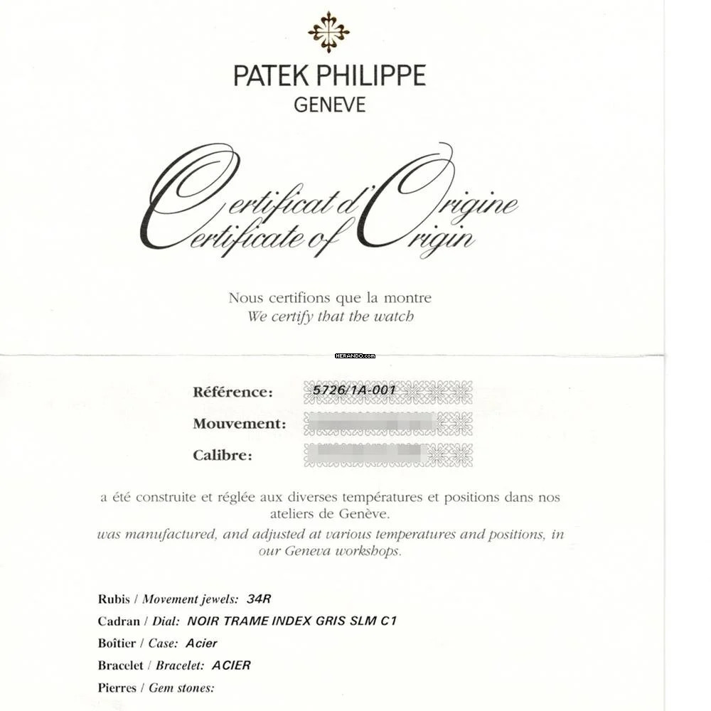 Thumbnail von Patek Philippe Nautilus Ref.5726