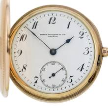 Thumbnail von Patek Philippe Taschenuhr Geneve Bj.ca.1900-1905 rare 14K Budapest rare