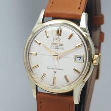 Thumbnail von Omega Constellation Chronometer Crosshair Cal.561 Gold 14K/585 Box+Papiere